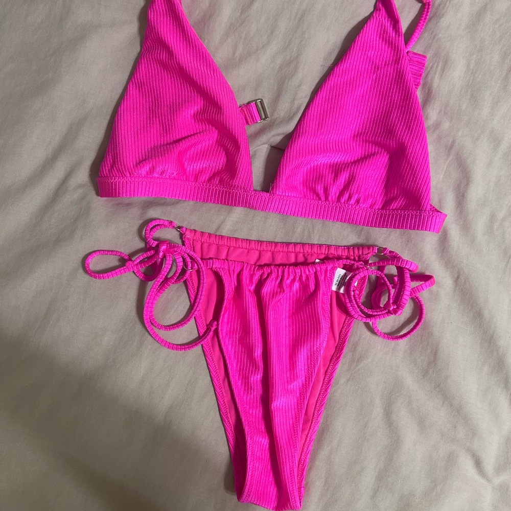 Aerie Pink Bikini Set